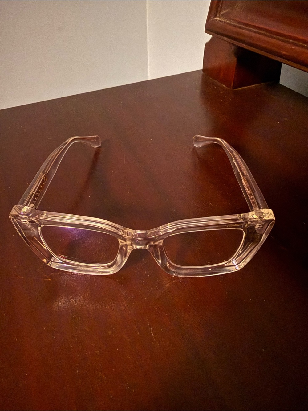 Blue Light Clear Square Frame Glasses